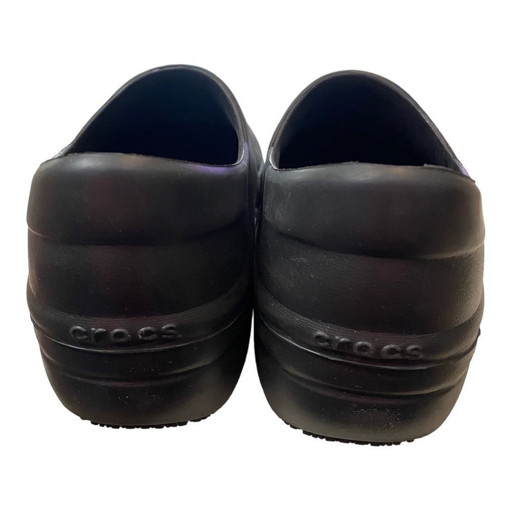 CROCS Neria Pro II Women's Black Dual Comfort Clogs NEW 9 - Picture 5 of 6